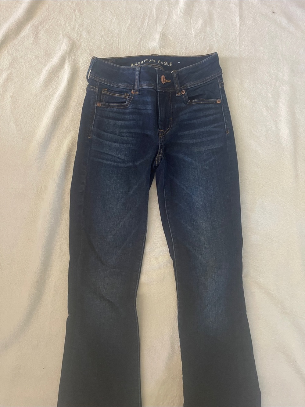 American Eagle Outfitters Women's Dark Indigo Bootcut Jeans